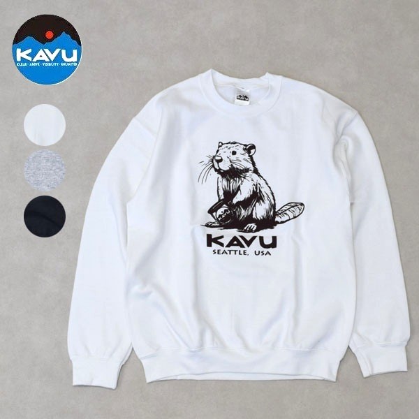 KAVU　カブー　Beaver Sweat　ビーバースウェット スウェット　裏起毛　トレーナー　19822338