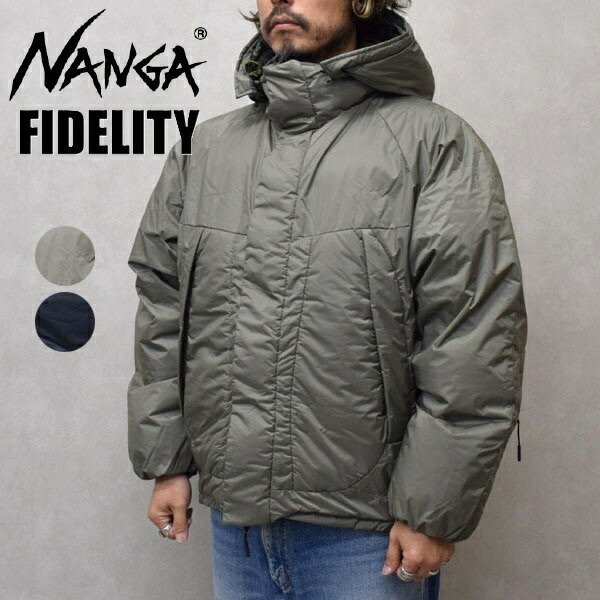 メンズ  NANGA x FIDELITY ナンガ×フィデリティ 3LAYER DOWN JACKET 落ちこむ上衣 共同研究 NG-24775901