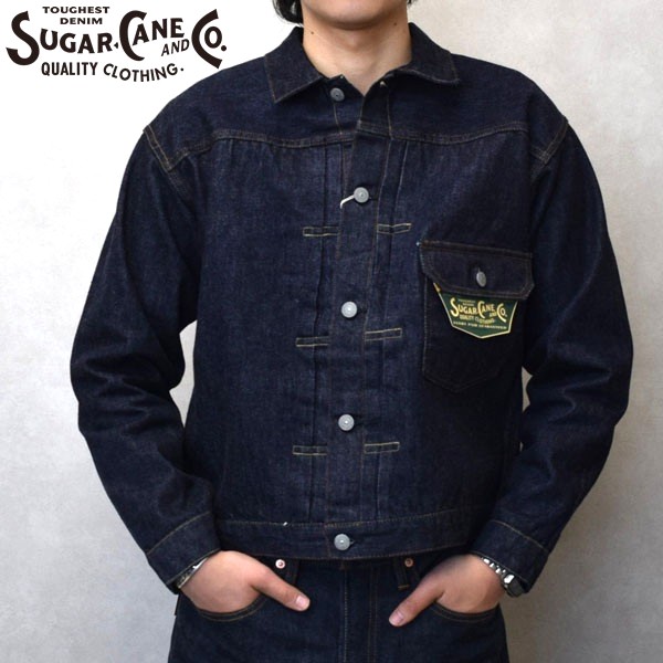 楽天市場】シュガーケーン デニム ジャケット 1stモデル SC13847 Made