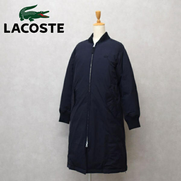 Lacoste BF275ELフード脱着ダウンコート サイズ34 Lacoste ラコステ 