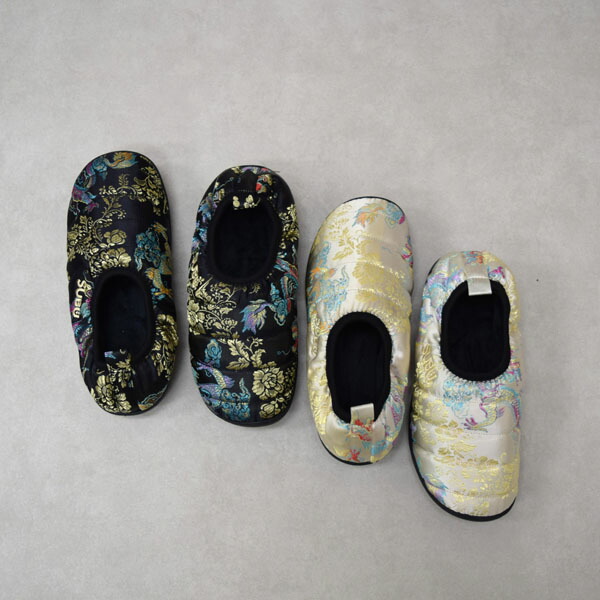 SUBU スブ VAMP CHINADRESS BLACK ブラック WHITE ホワイト 刺しゅう スリッポン SC-301 SC-302 SC-303 SC-304 SC-311 SC-312