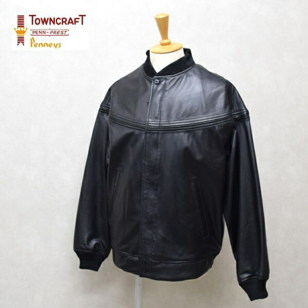 メンズ　TOWNCRAFT タウンクラフト LEATHER DERBY JACKET レザー ダービージャケット シープレザー　レザージャケット　TC25F00100