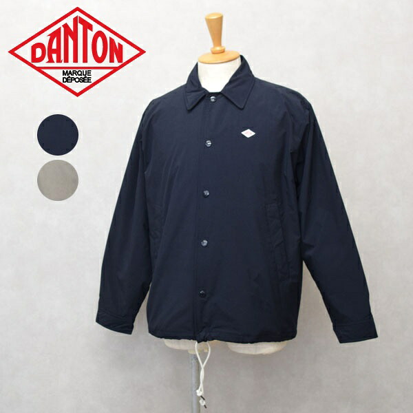 【2026年 S/S】メンズ　 DANTON ダントン　INSULATION COACH JACKET ジャケット インサレーション コーチジャケット DT-A0640PNT｜倉敷ビッグアメリカンショップ