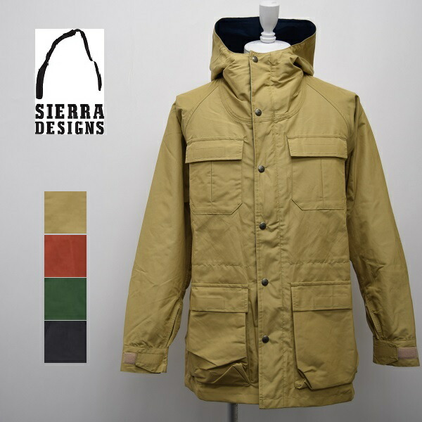 楽天市場 メンズ Sierra Designs シエラデザインズ シェラデザイン Mountain Parka マウンテン パーカー 60 40クロス ロクヨンクロス 7910 倉敷ビッグアメリカンショップ