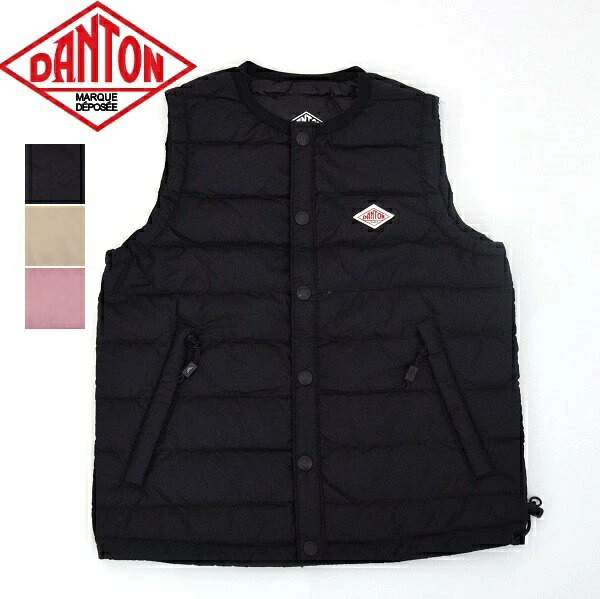 キッズ Dantonダントン Kids Innerdown Vest 子供用 ノーカラー インナーダウン ライト ダウン ベスト Dt A0048nnf Factor100 Co Il