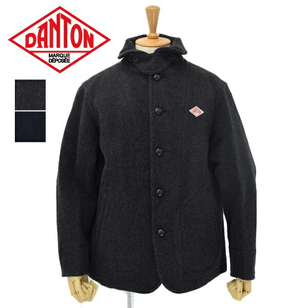 楽天市場】DANTON ダントン メンズ くるみボタン 丸衿 ラウンド