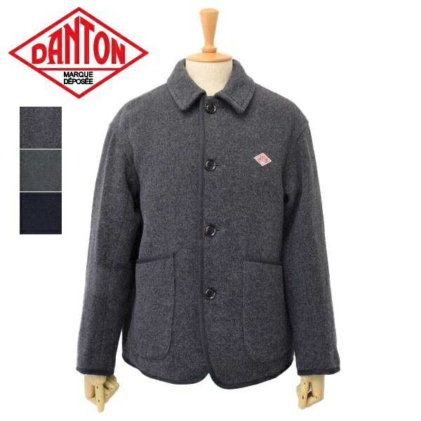 DANTON グレー ノーカラージャケット ウールモッサ 楽天市場】ウールモッサ danton グレーの通販