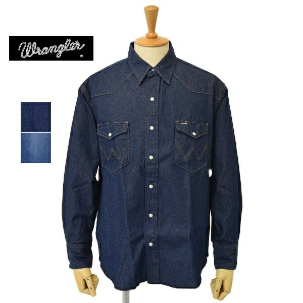 楽天市場】Wrangler × Ron herman L/S DENIM WESTERN SHIRT size