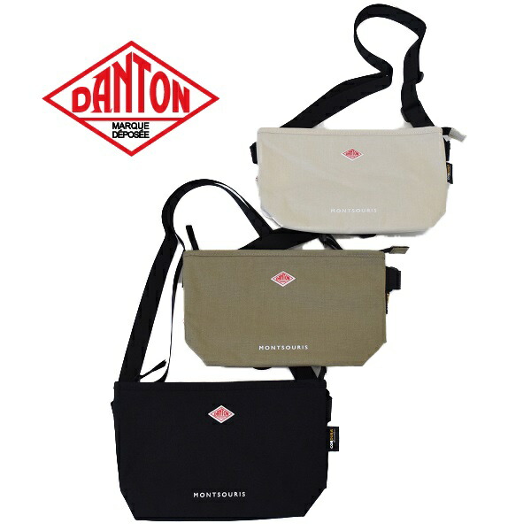御徒面子 DANTON ダントン ナイロン ショルダーバッグ コーデュラナイロン モン掏摸 MONTSOURIS