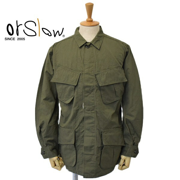 楽天市場】orSlow (オアスロウ) : US ARMY TROPICAL JACKET (ARMY