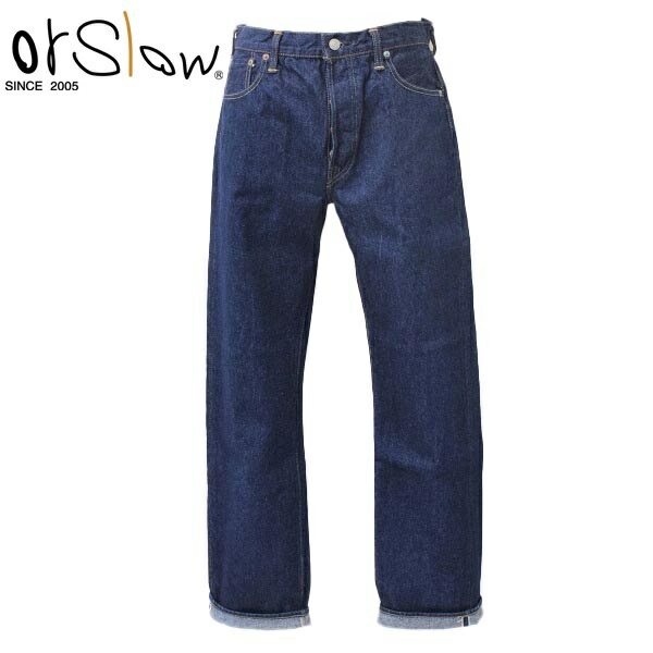 メンズ Orslow オアスロウ STANDARD 105 13.7OZ ORIGINAL SELVEDGE DENIM デニム　ジーパン　ワンウォッシュ　01-1050-81 21,087円