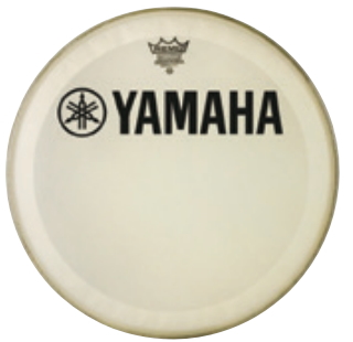 楽天市場】ヤマハレモ バスドラムフロントヘッド BF-AMEBS20 20インチ