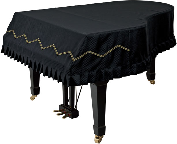 楽天市場】吉澤 グランドピアノカバー GP-695CN 猫音符柄ジャガード織