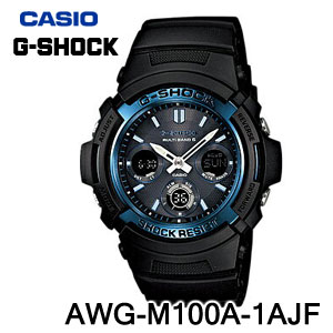 【国内正規品・新品・在庫有り】CASIO（カシオ）　G-SHOCK（ジーショック）　AWG-M100A-1AJF　メンズ腕時計