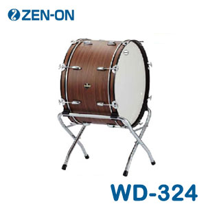 【楽天市場】ゼンオン コンサートバスドラム WD-326 ※スタンド