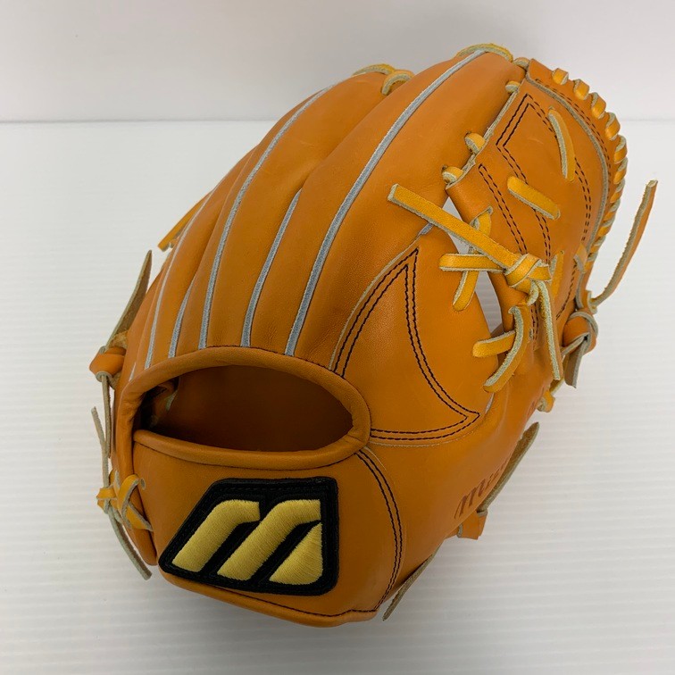 中古品 てっぺん TEPPEN 硬式内野手用グローブ ATM2 刺繍入り 3867