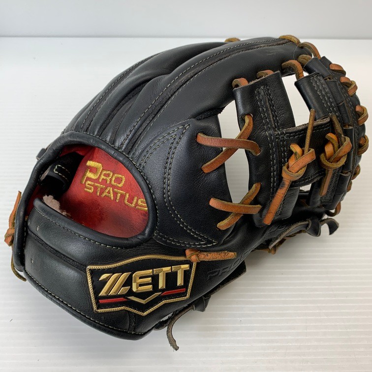 ZETT - 中古品 ゼット ZETT プロステイタス 硬式 外野手用グローブ BPROG27S 7601 ゼット(ZETT) 硬式野球 グラブ(グローブ) プロステイタス 外野手