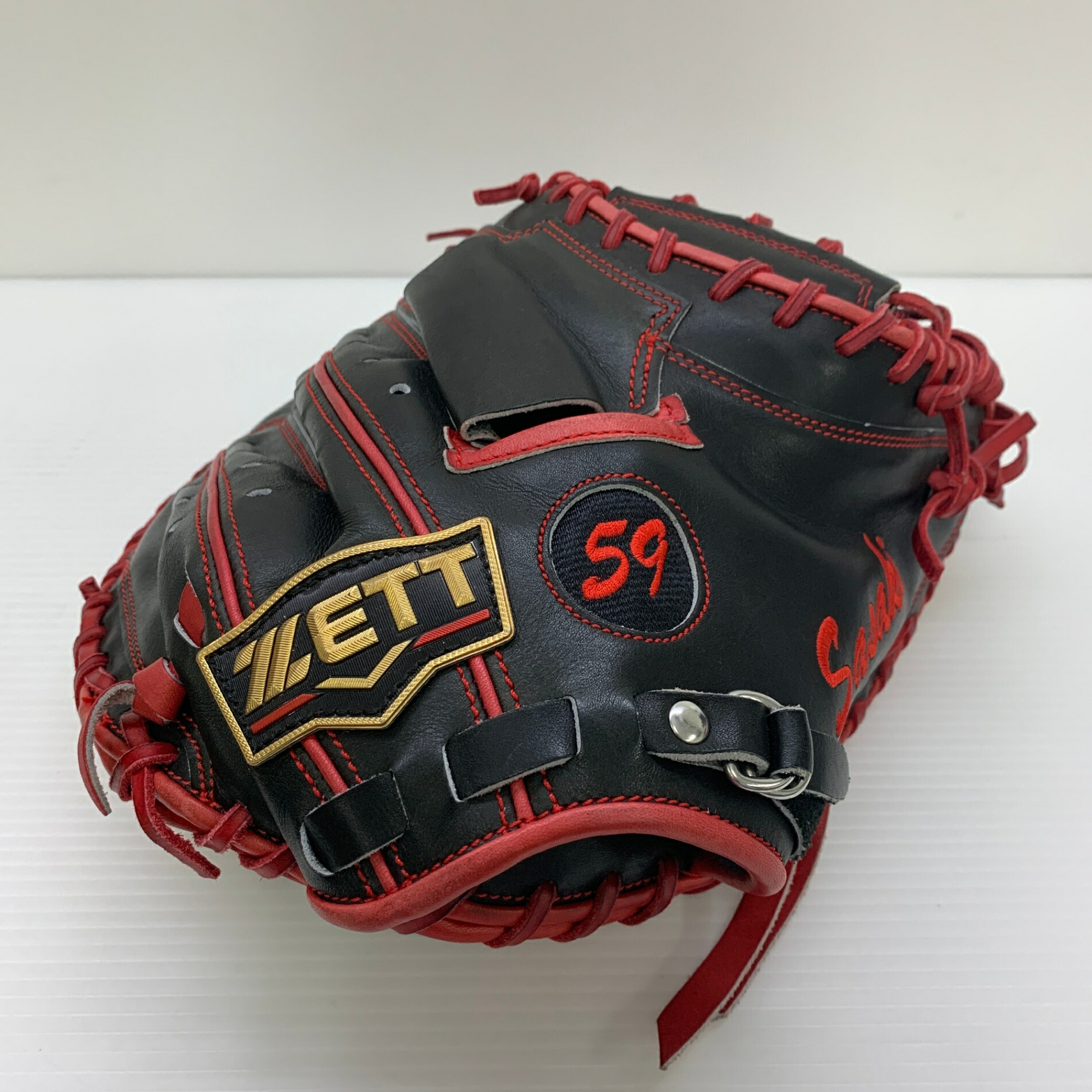 【中古】ZETT プロステイタス 硬式 キャッチャーミット 楽天市場】【中古】ZETT(ゼット) プロステイタス 硬式用グローブ