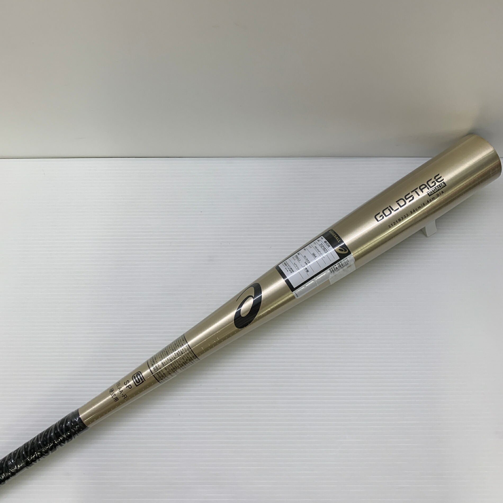 楽天市場】アシックス 軟式用 金属製バット ゴールドステージ ミドル