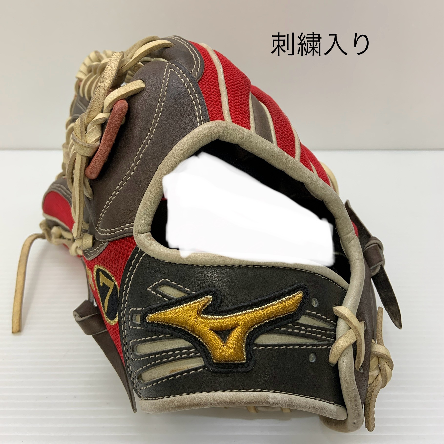 ミズノ MIZUNO ミズノプロ 硬式 大人 一般 外野手用 グローブ グラブ 左投げ 中古品 野球 6599|ピンチヒッター
