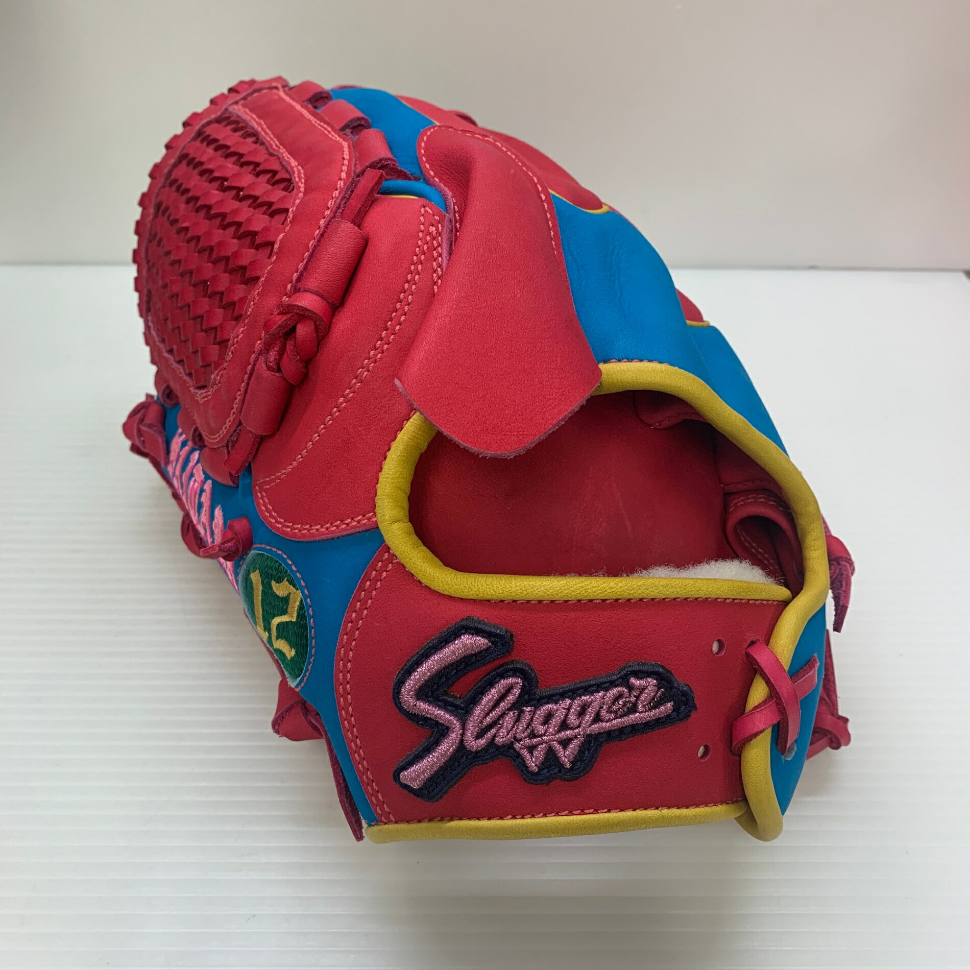 久保田スラッガー KUBOTA SLUGGER 硬式 大人 一般 内野手用 グローブ グラブ 左投げ 中古品 グローブ袋付き 野球 6730｜ピンチヒッター
