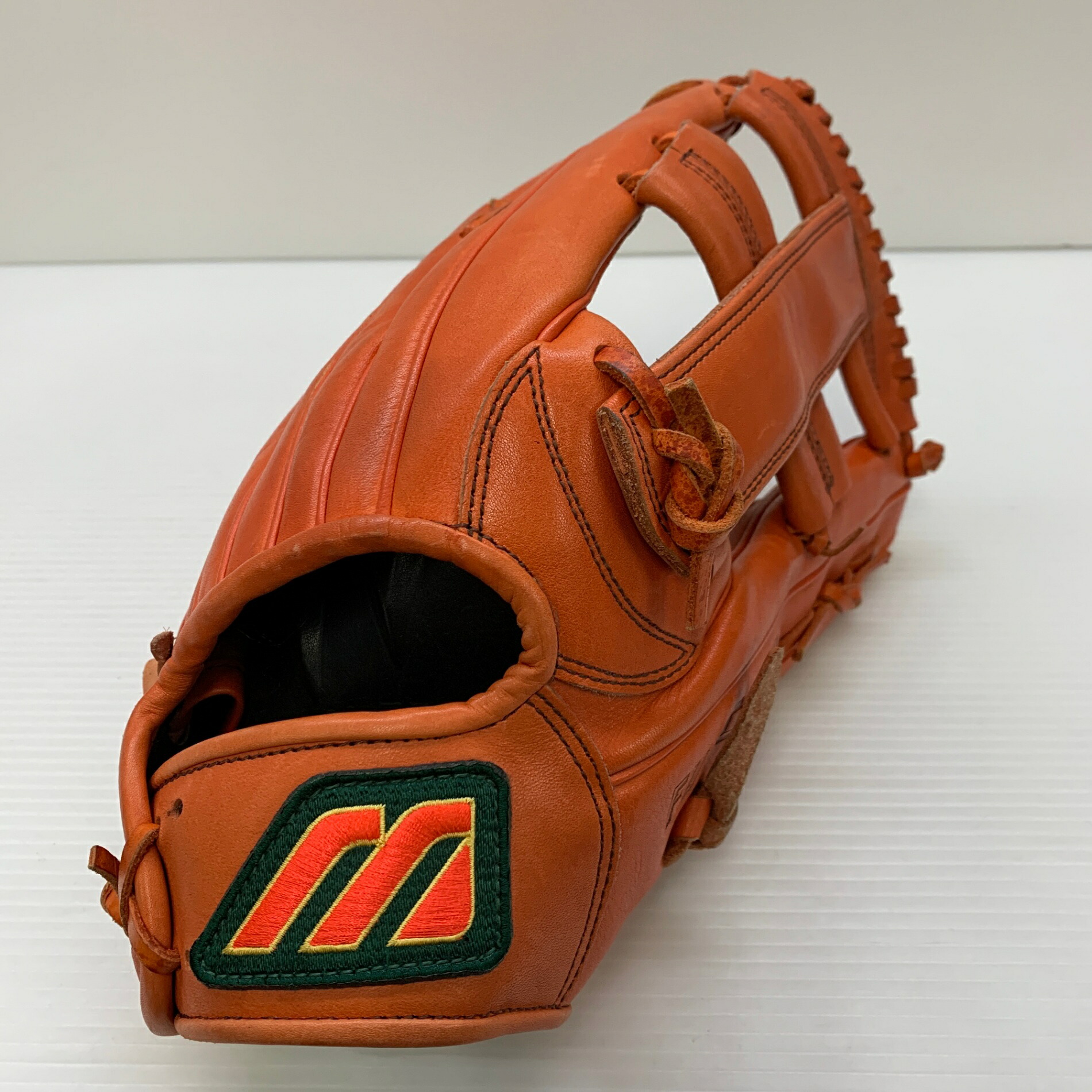 ミズノ MIZUNO ビューリーグ ビッグM 硬式 大人 一般 外野手用 グローブ グラブ 右投げ W14207 中古品 野球 7376｜ピンチヒッター