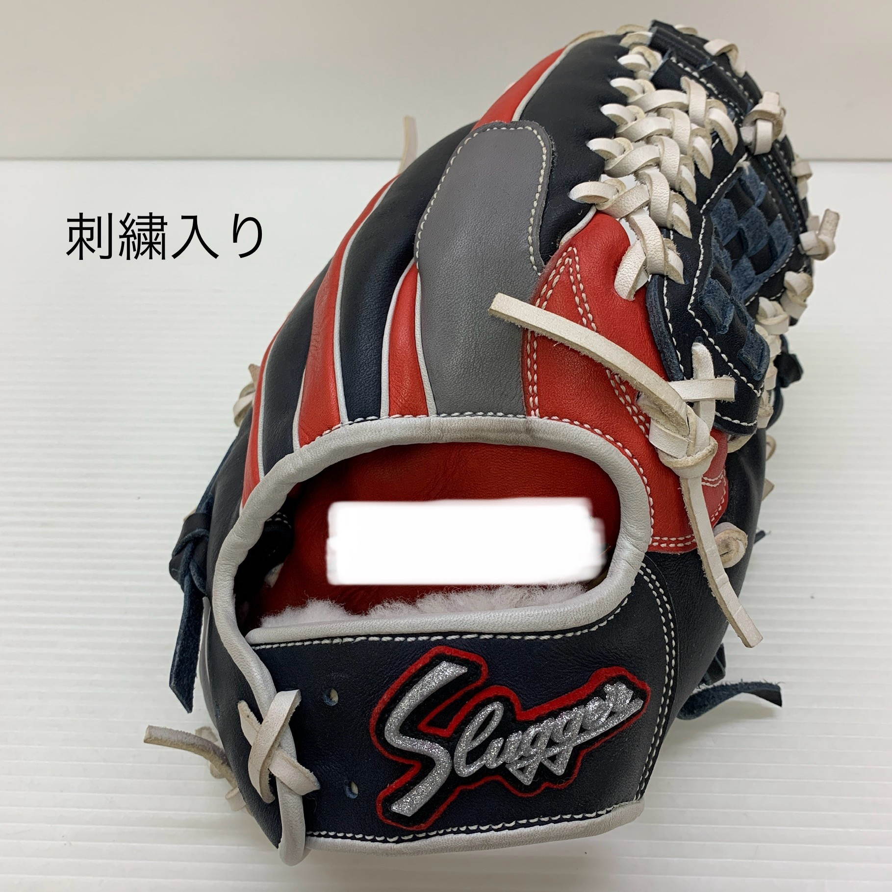 久保田強打者 KUBOTA SLUGGER  軟式 成年者 押し並べて ピッチャー用 地球儀 水さし グローブ 右投げ  中古品  ベースボール 7429