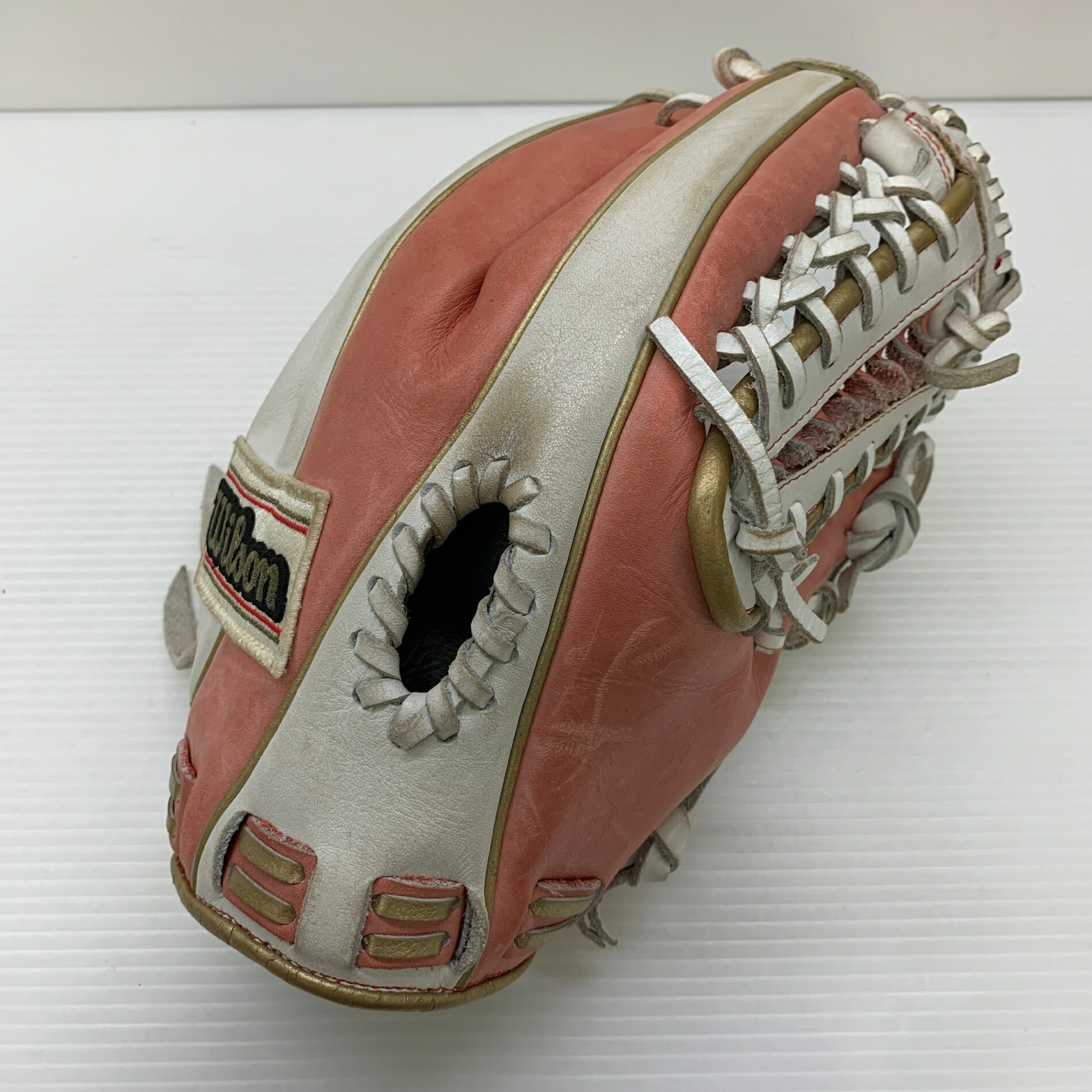 ウィルソン Wilson 軟式 大人 一般 オールラウンド グローブ グラブ 右投げ FVK59L 中古品 野球 7453｜ピンチヒッター