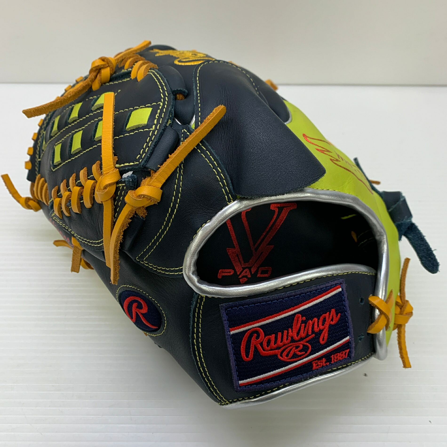 ローリングス Rawlings ハイパーテック 軟式 大人 一般 投手用 グローブ ピッチャー グラブ 左投げ GR5FHTCA15W 中古品 野球 7552｜ピンチヒッター