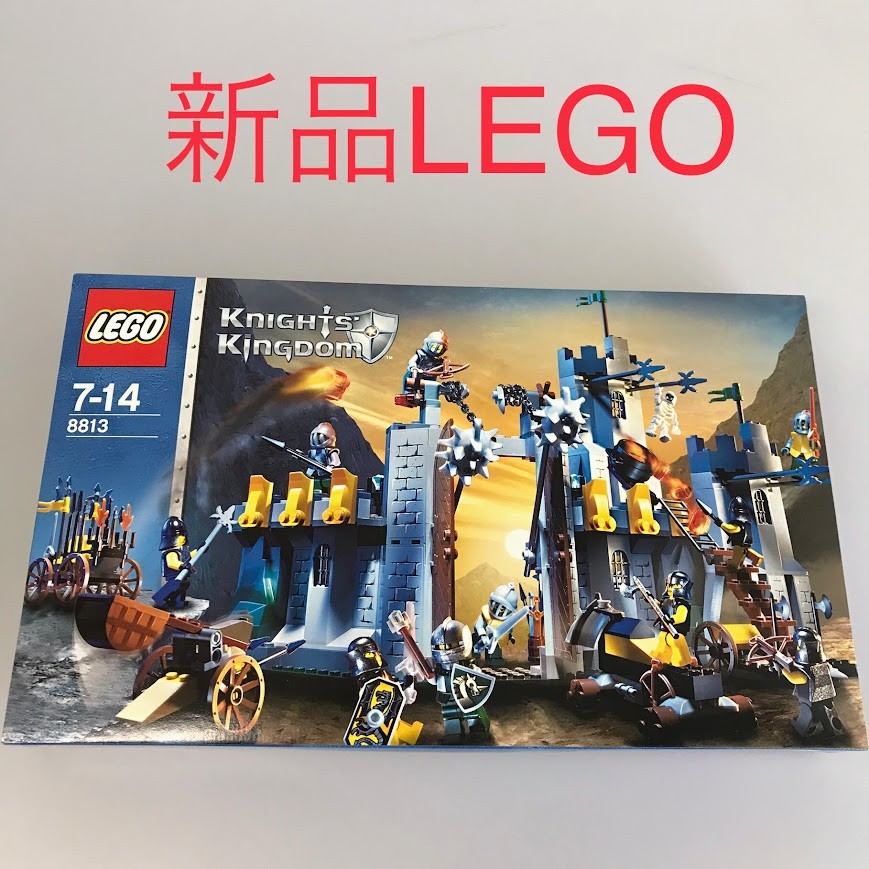 定め事品 新品未開封 LEGO レゴ ナイトキングダム ナイト爵の界 8813 国境の力くらべ 廃盤品 DB-260-B ※オールドレゴ お城続きもの ミニフィグ 下士官兵 ガイコツ 他 372