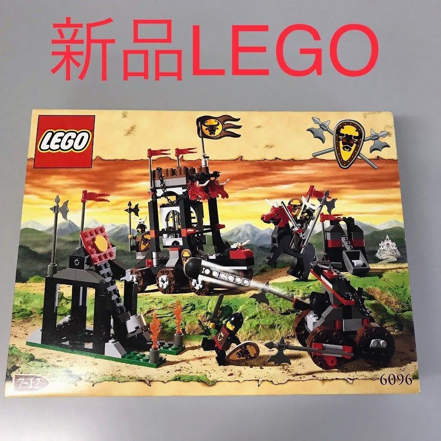 定め事品 新品未開封 LEGO レゴ ナイトキングダム 6096 ブルズ殴り込み 廃盤品 DB-115-C ※お城続きもの 城郭建築 ミニフィグ 下士官兵 ナイト爵 馬 武器体系 372