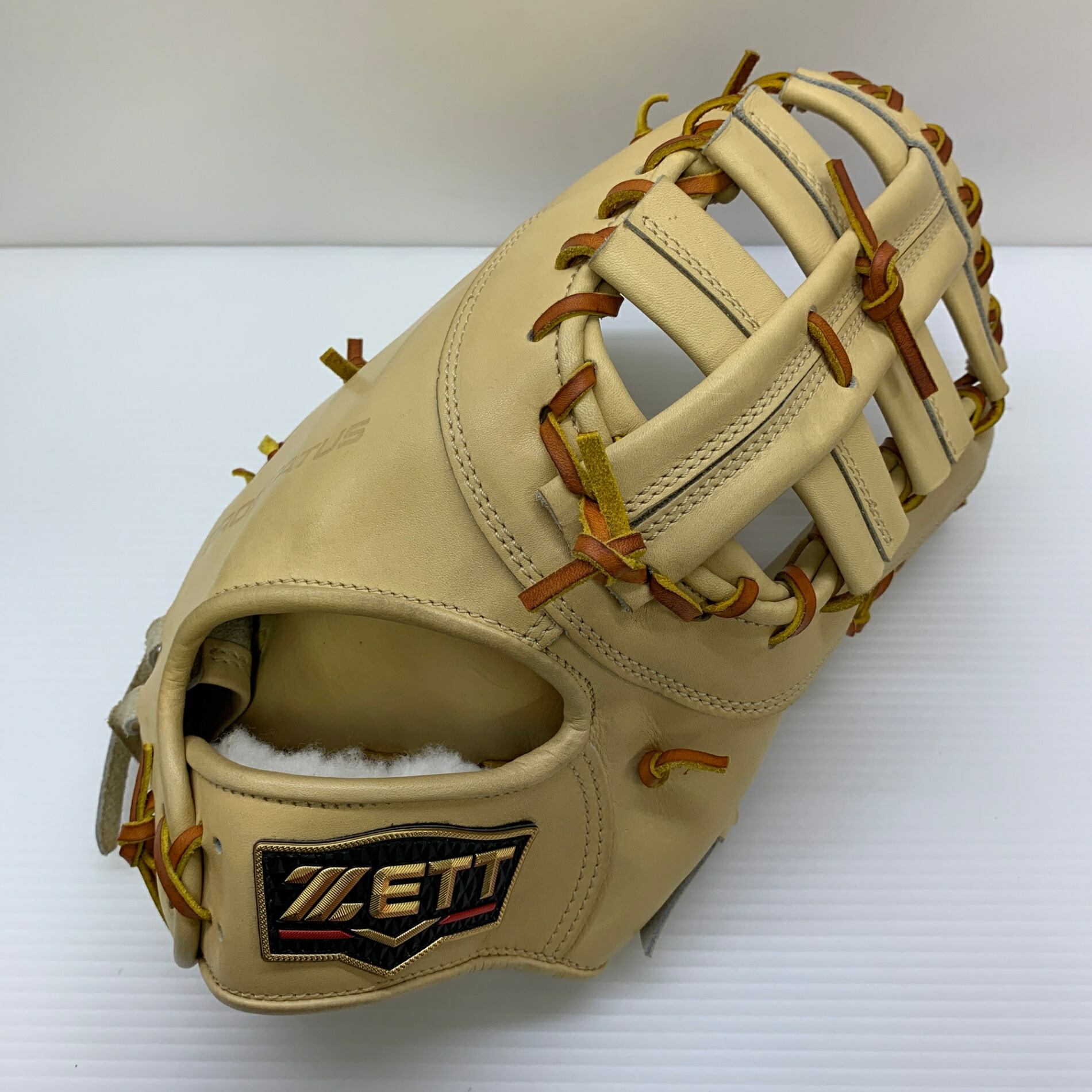 ゼット ZETT プロステイタス 硬式 成年者 原則として 一塁手グローヴ 一塁手手 地球儀 グローヴ 右投げ BPROFMP53 中古品 地球儀袋付き添い人 ベイスボール 8268