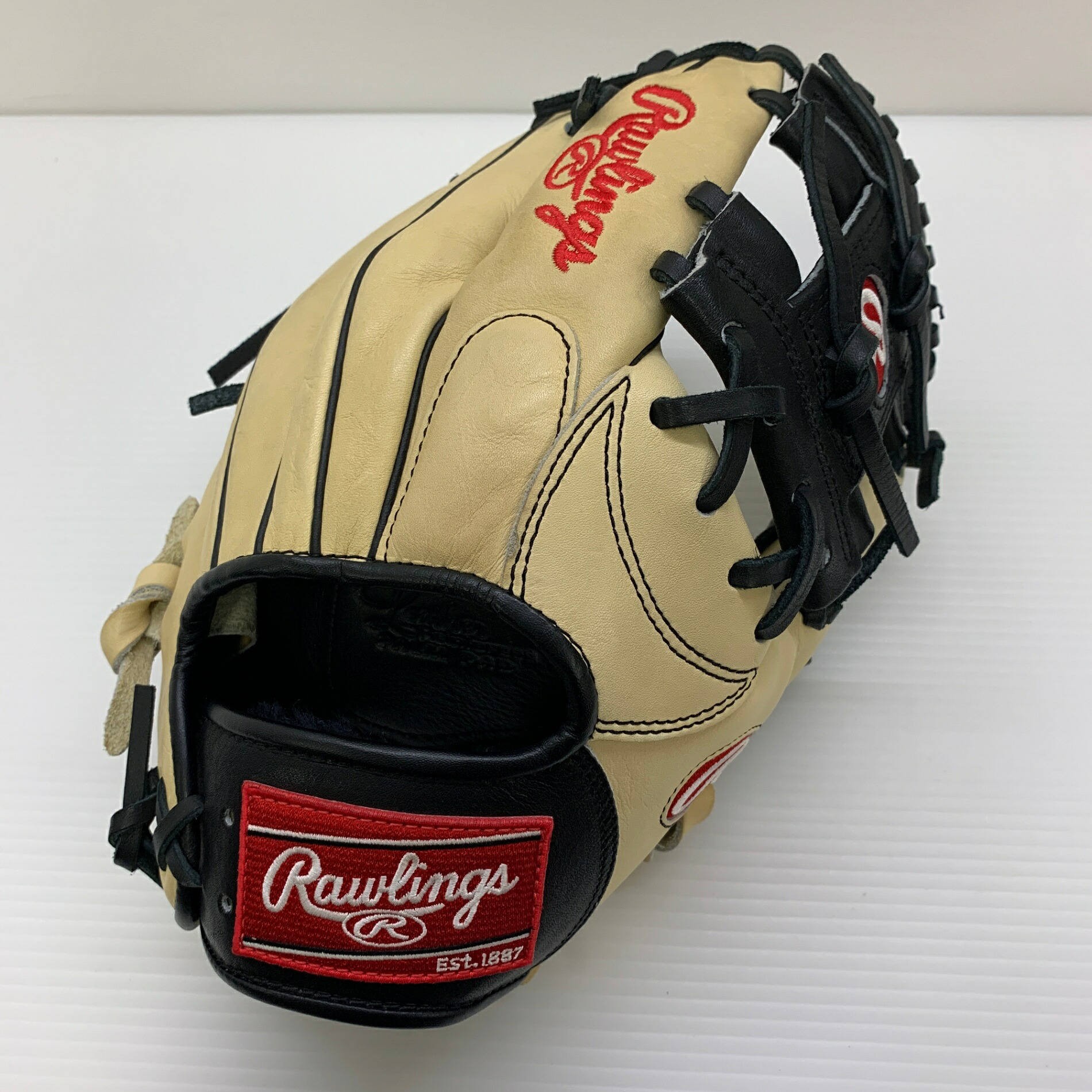 ローリングス Rawlings  軟式 成年者 原則として 内野手手用 地球儀 グローヴ 右投げ GR8SPNP2 中古品  ベイスボール 8274