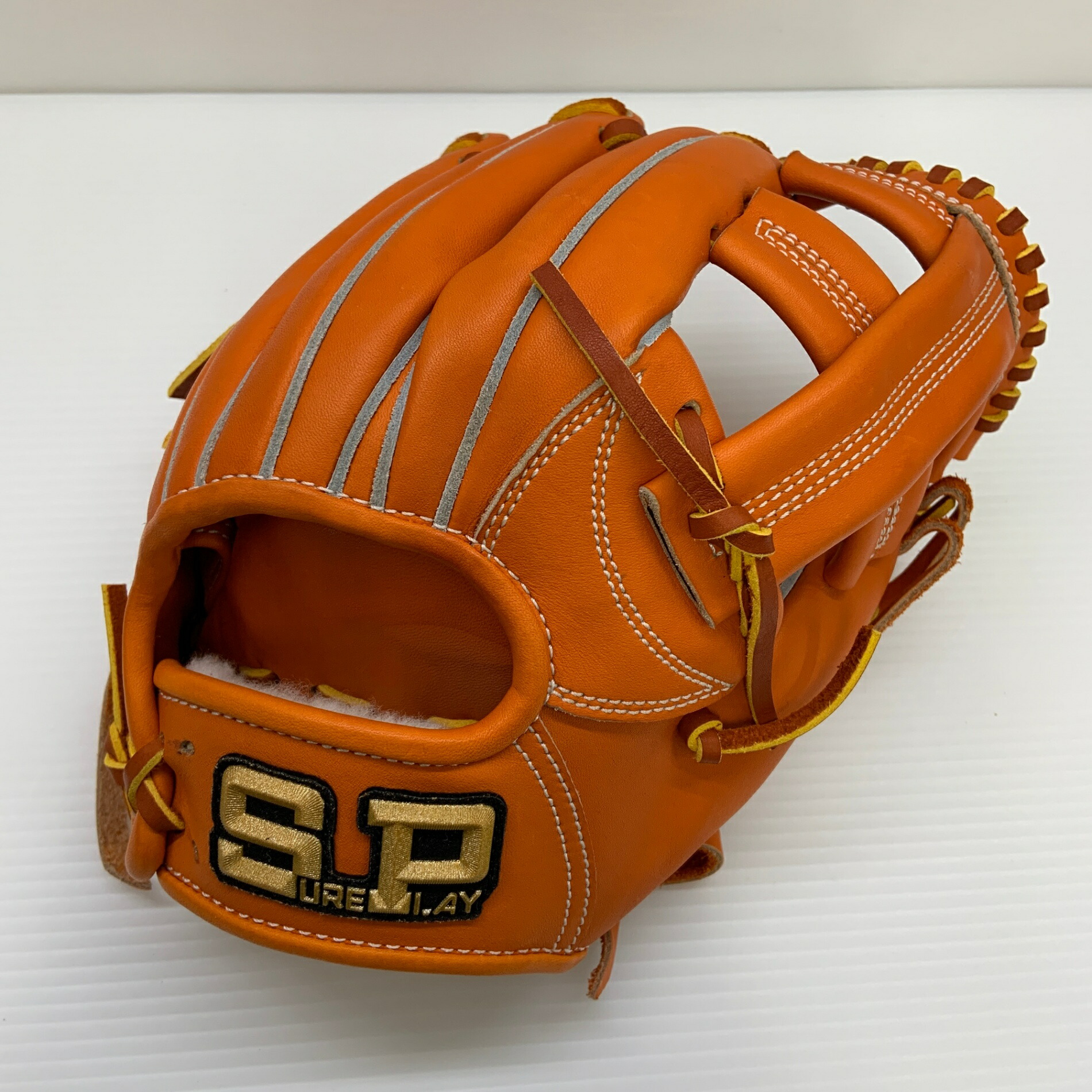 シュアプレイ SURE PLAY SP SBGES554Y 硬式 大人 一般 内野手用 グローブ グラブ 右投げ 中古品 野球 8372|ピンチヒッター