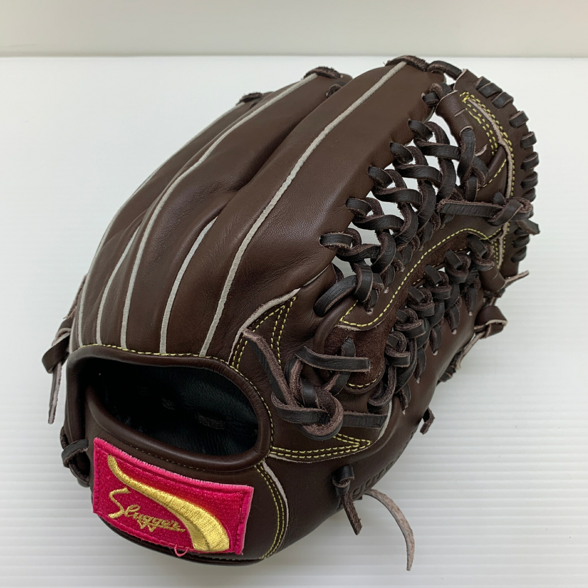 久保田強打者 KUBOTA SLUGGER KSN-J4A 兄ちゃん軟式 ちびっ子 オールラウンド 地球儀 グローヴ 右投げ  中古品  ベイスボール 8440