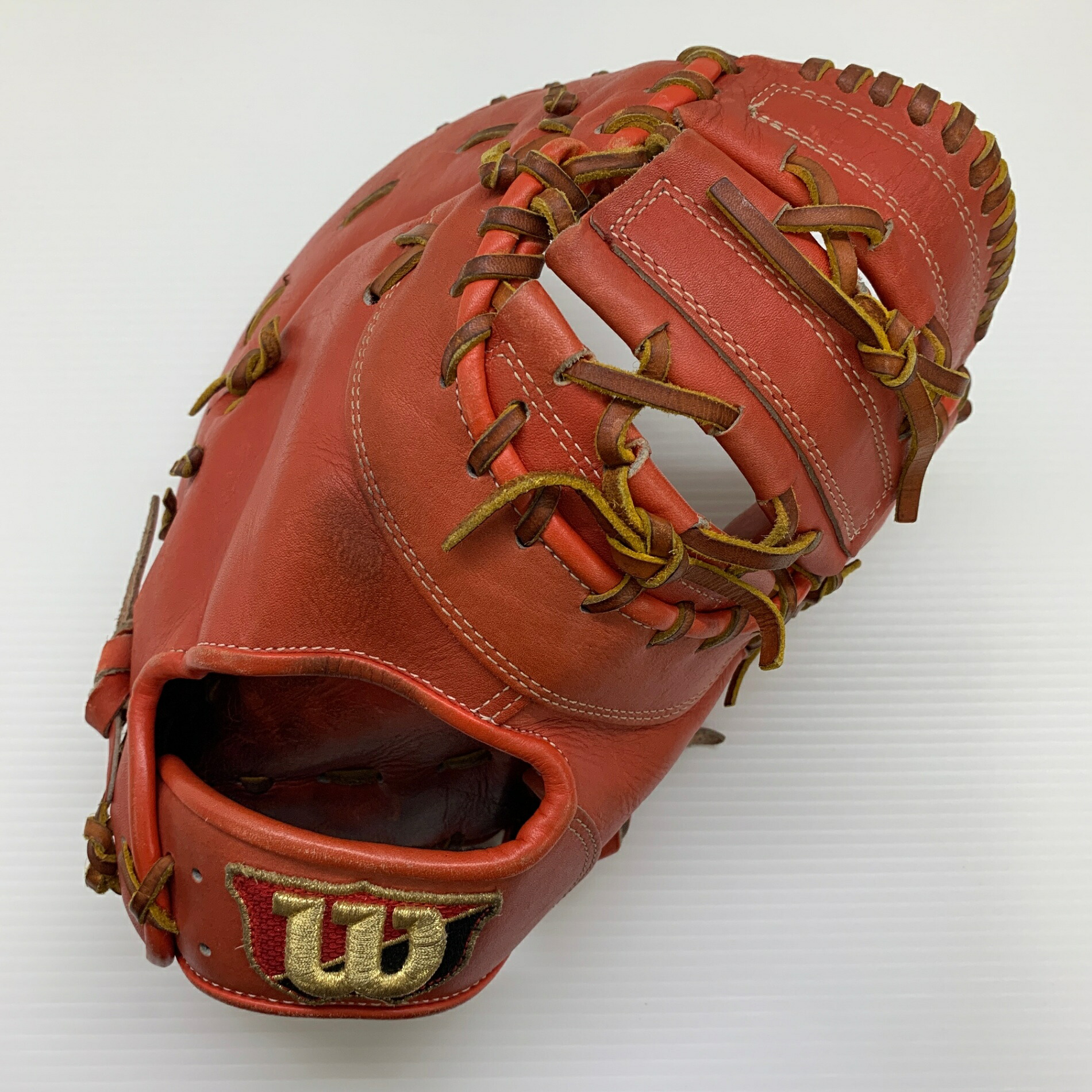 ウィルソン Wilson ウィルソンスタッフ Wilson Staff HWMF3L 軟式 大人 一般 ファーストミット 一塁手 グローブ グラブ 右投げ 中古品 野球 8436｜ピンチヒッター