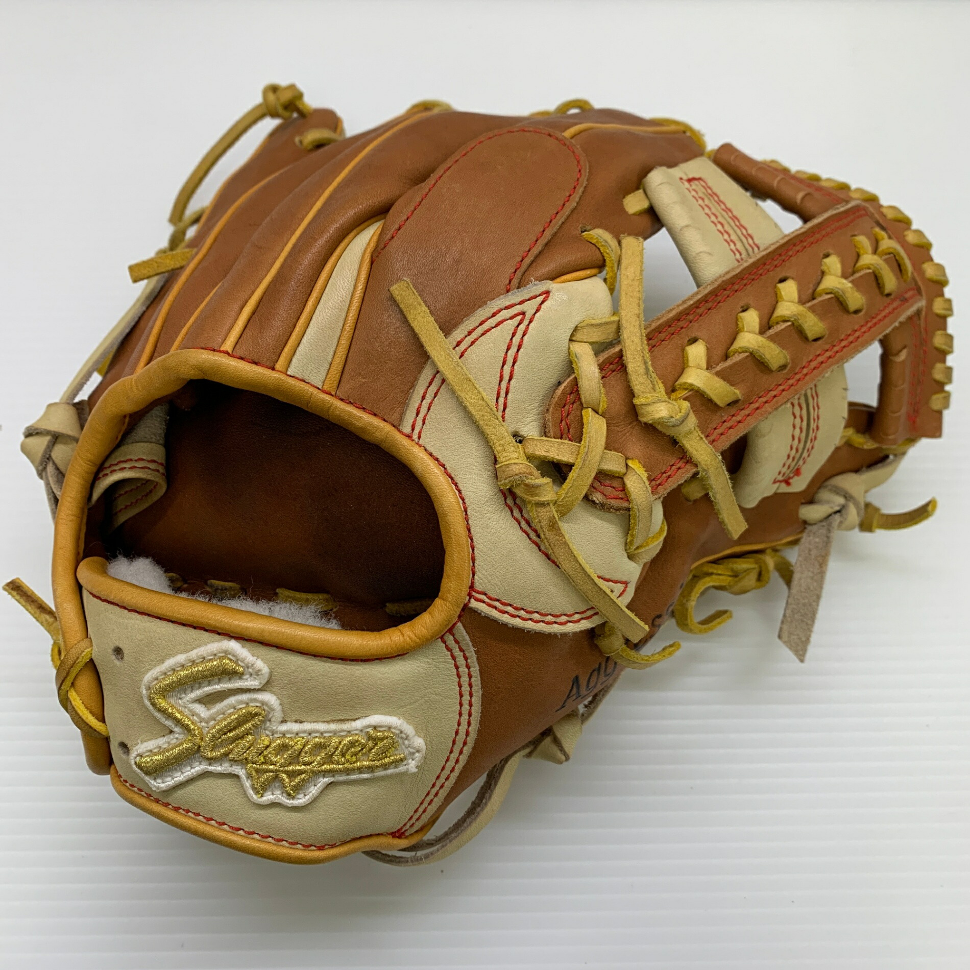 久保田強打者 KUBOTA SLUGGER  軟式 成年者 原則として 内野手手用 地球儀 グローヴ 右投げ 購入注文 中古品  ベイスボール 8549
