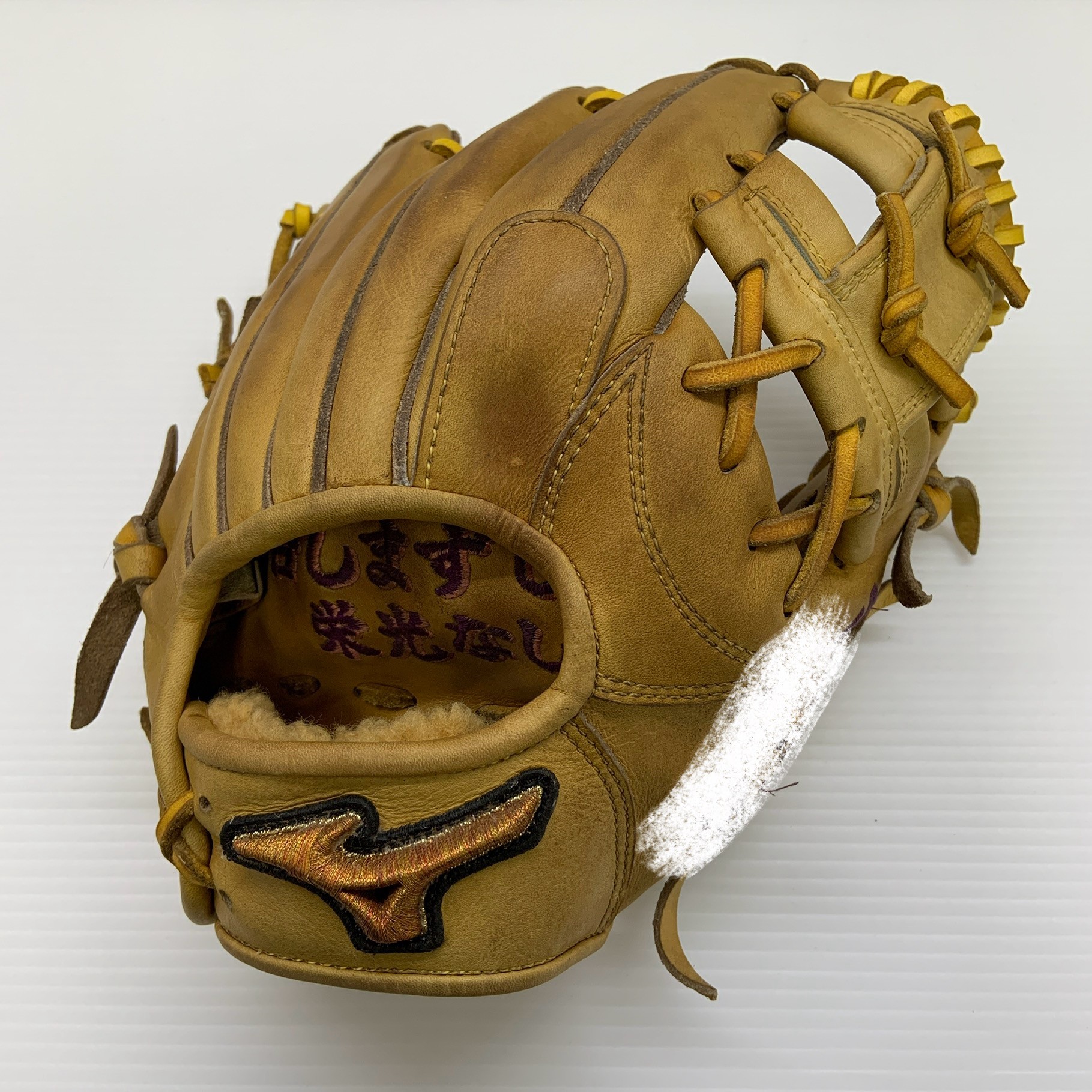 ミズノ MIZUNO ミズノ労働者階級 mizunopro HAGAJAPAN 硬式 成年者 原則として 内野手手用 地球儀 グローヴ 右投げ 購入注文 中古品  ベイスボール 8576
