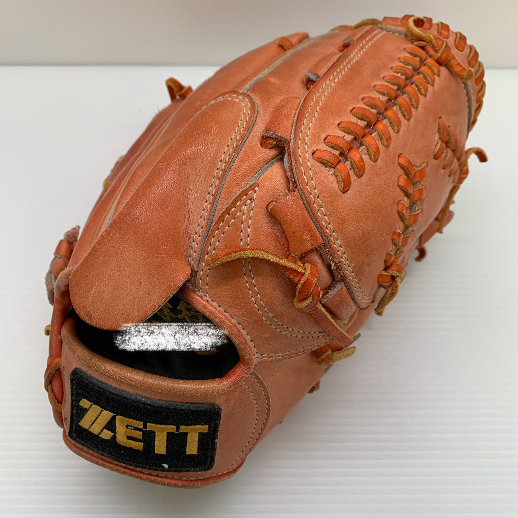 ゼット ZETT プロステイタス PROSTATUS BPG-PRO 硬式 成年者 原則として ピッチャー用 地球儀 水さし グローブ 右投げ 購入注文 中古品  ベイスボール 8674