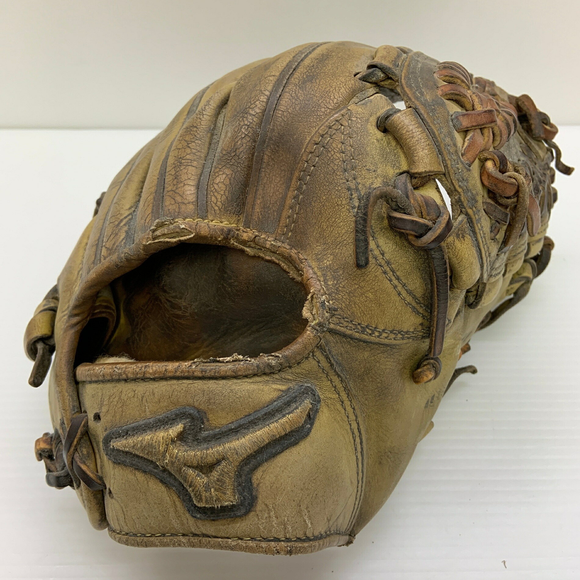 ミズノ MIZUNO ミズノ労働者階級 mizunopro 1AJGW18303 硬式 成年者 原則として 内野手手用 地球儀 グローヴ 右投げ  中古品  ベイスボール 8718