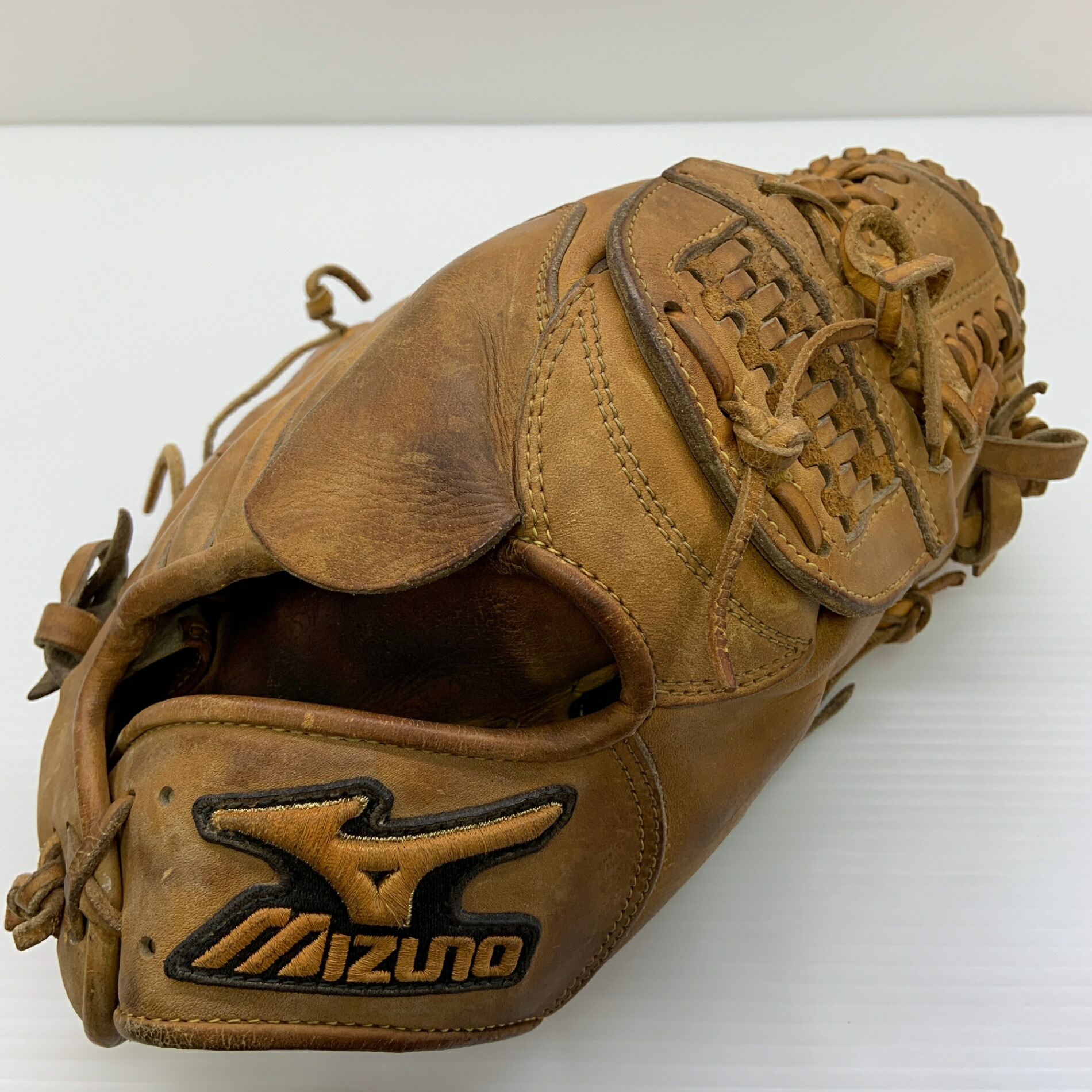 ミズノ MIZUNO ミズノ労働者階級 mizunopro 2GW28101 硬式 成年者 原則として ピッチャー用 地球儀 水さし グローヴ 右投げ  中古品  ベイスボール 8782