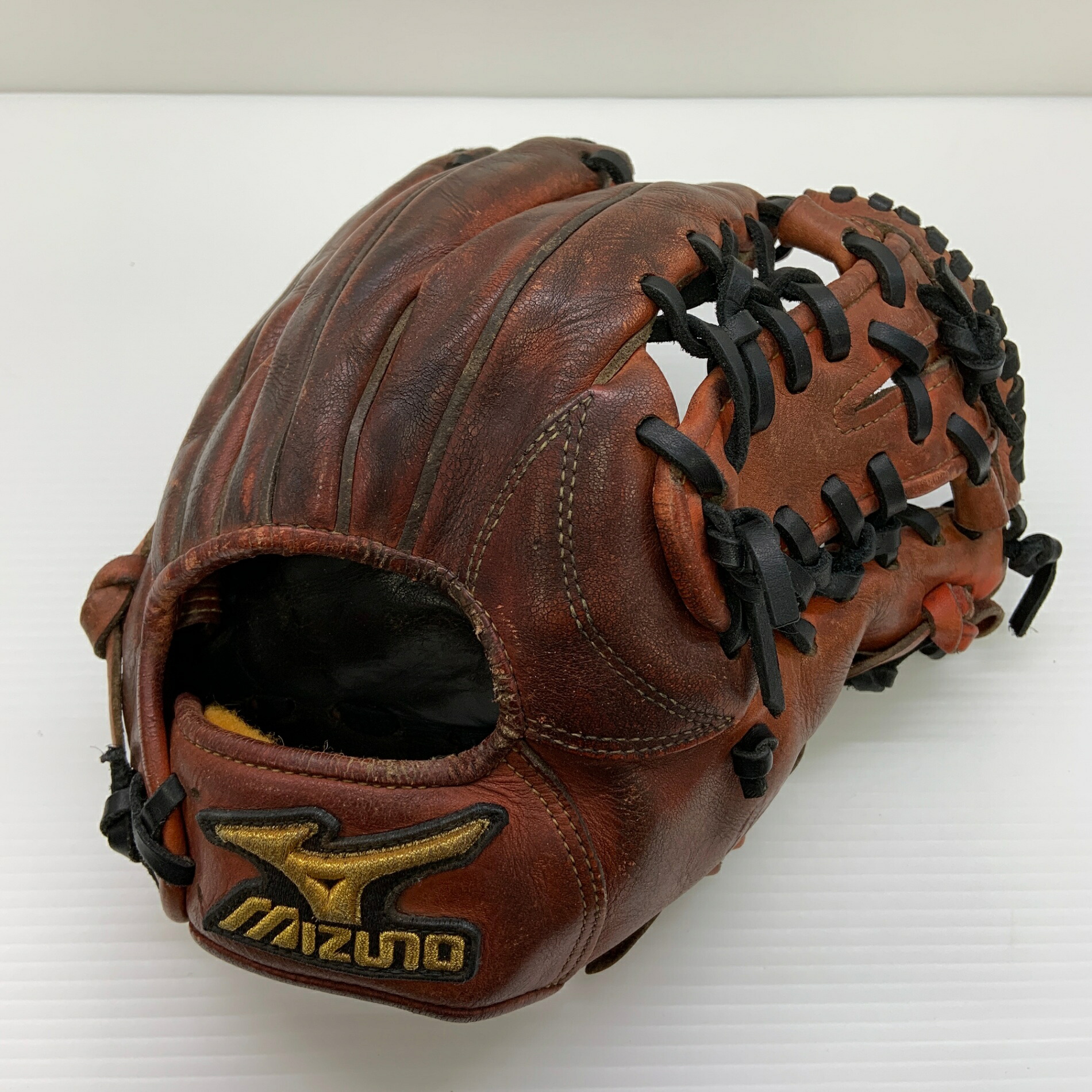ミズノ MIZUNO ミズノ労働者階級 mizunopro 2GW18205 硬式 成年者 原則として 内野手手用 地球儀 グローヴ 右投げ  中古品  ベイスボール 8811