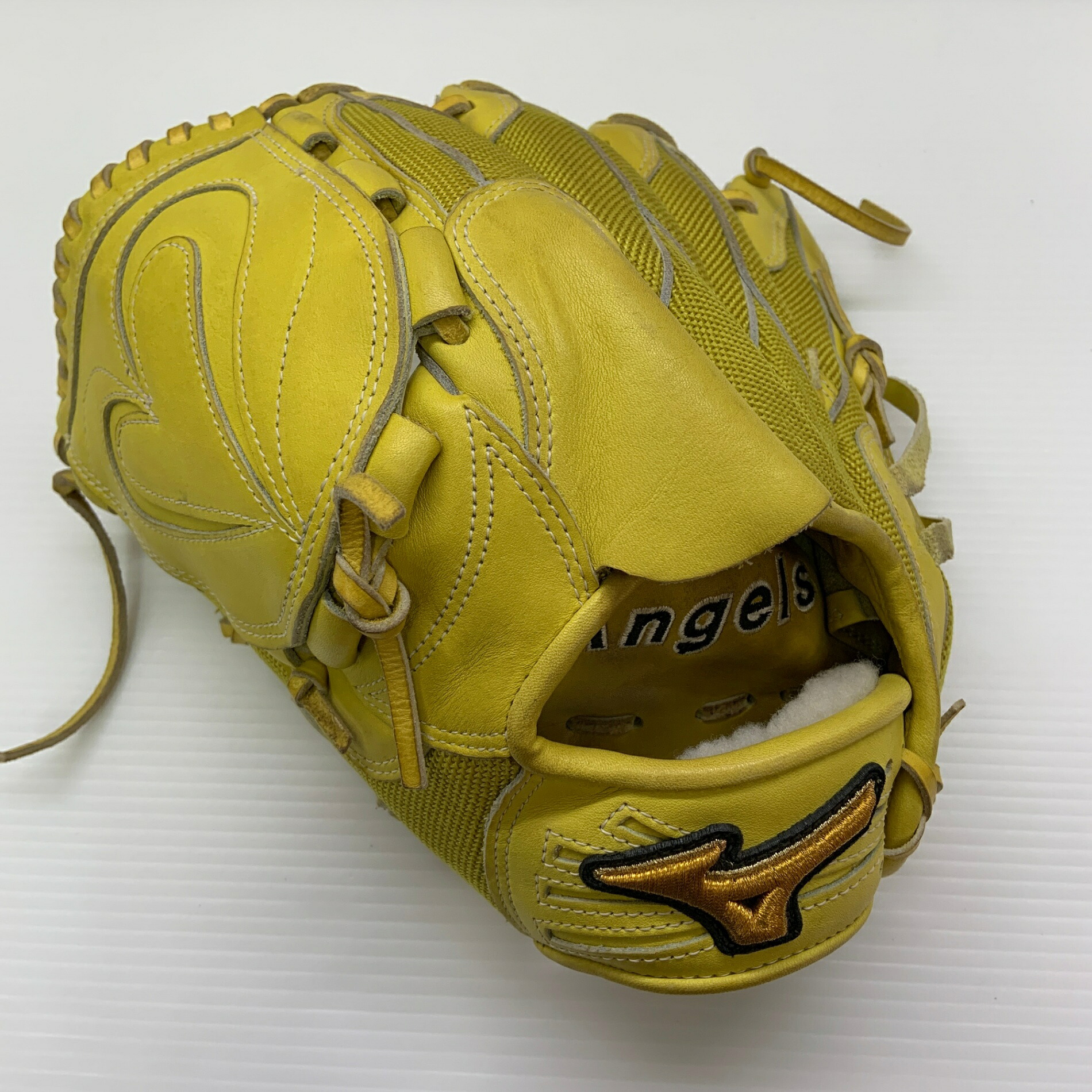 ミズノ MIZUNO ミズノ労働者階級 mizunopro  軟式 成年者 原則として ピッチャー用 地球儀 水差し グローヴ 左投げ 購入注文 中古品  ベイスボール 8852