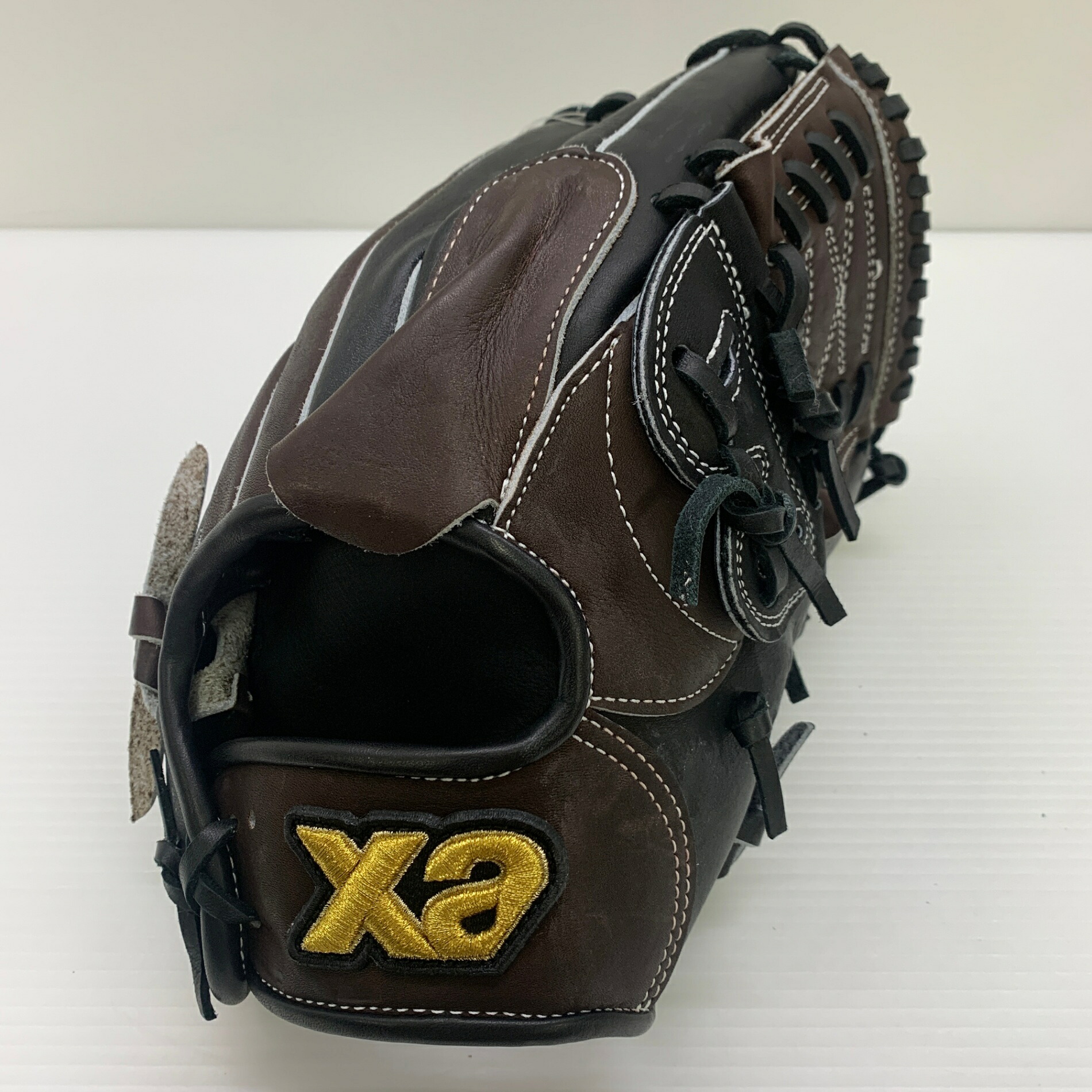 ザナックス Xanax BRG25WP1P 軟式 大人 一般 投手用 グローブ ピッチャー グラブ 右投げ 中古品 野球 9149|ピンチヒッター