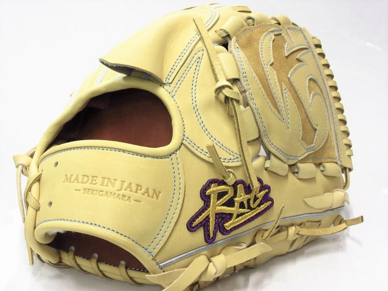RAG ラグデリオン 硬式グラブ ジャパンステアレザー キャメル 高校野球
