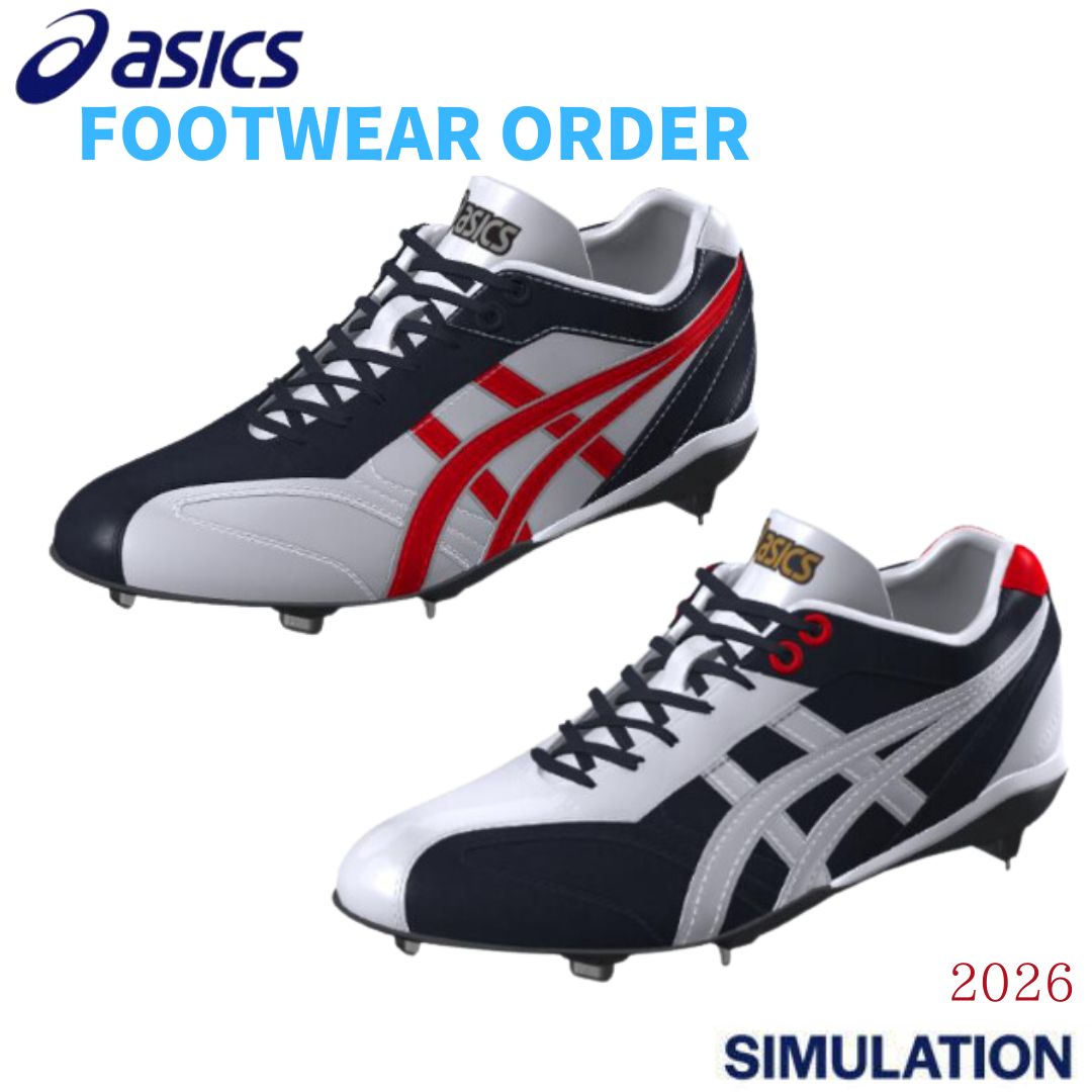 ベースボール アシックス asics ゴールド公演  色合い スパイク  形づくるシューズ 購入注文 シュミレーション 野球TS 貨物輸送無料 野球TS