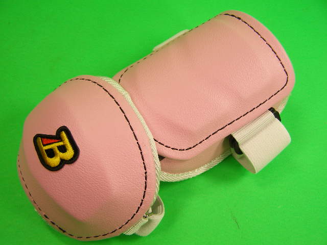 ベルガード BELGARD 右打者用 プロ仕様 ピンク×ホワイトヘリ 縫い糸ブラック オーダーカラー 合皮巻きタイプ アームガード AL813 エルボー ガード 右打者用 女子野球、女子ソフトボール選手に人気のカラーです！