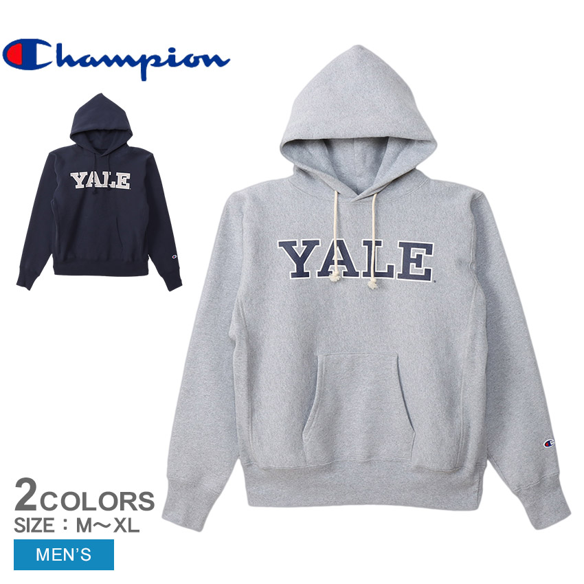 Champion Yale スウェットパーカー XL グレー CHAMPION】(チャンピオン) REVERSE WEAVE? HOODED SWEATSHIRT