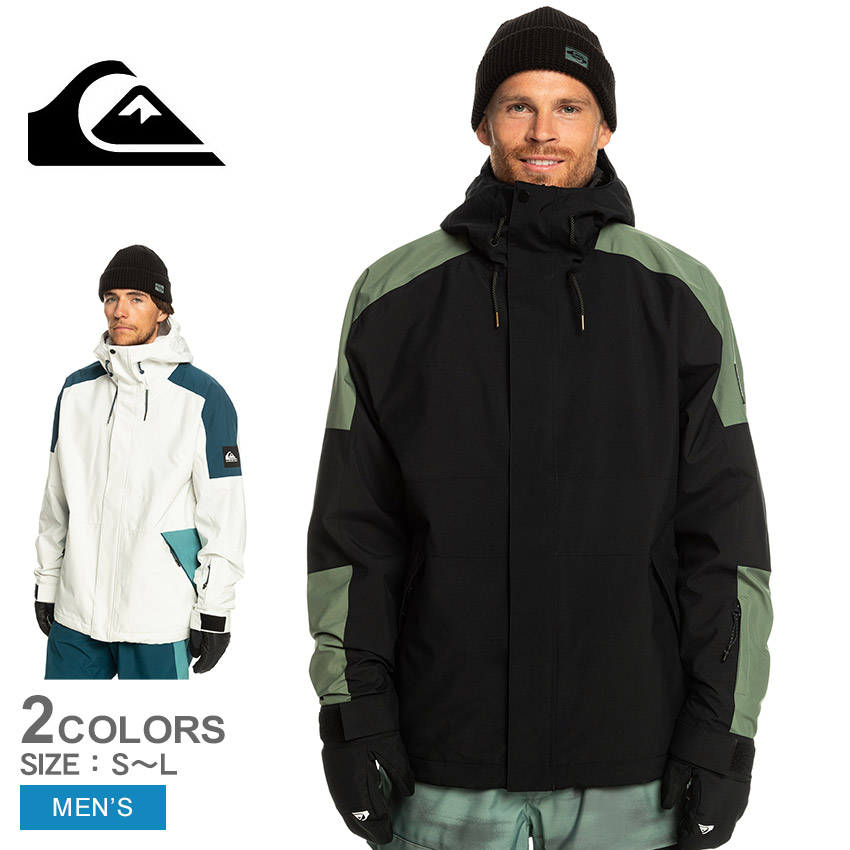 楽天市場】クイックシルバー ジャケット メンズ MISSION BLOCK