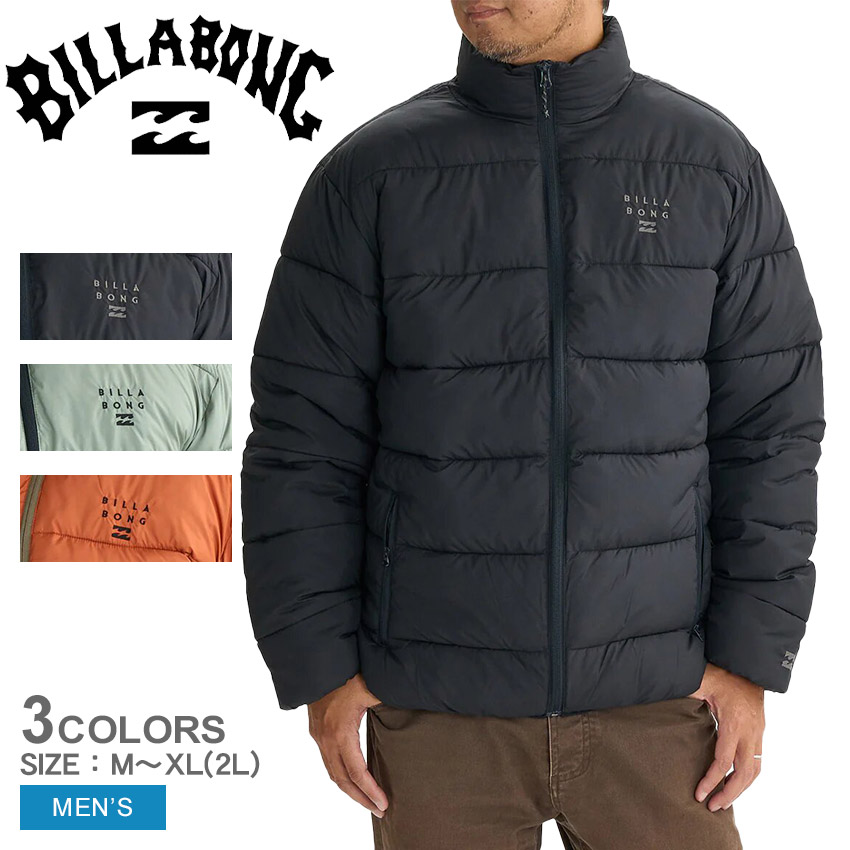 BILLABONG 防水ジャケット Mサイズ オリーブ BILLABONG メンズ 3L POWSURF JACKET スノージャケット 【25-26SNOW